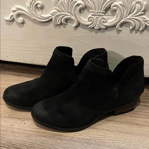 Sorel Black Ankle Booties